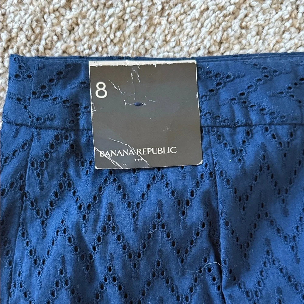 NWT Banana Republic Navy Pencil Skirt Sz 8 - Picture 5 of 5